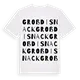 Groß Disnack ordlek t-shirt