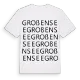 Großensee ordlek t-shirt