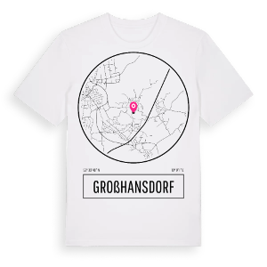 Großhansdorf t-shirt – ekologisk bomull t-shirt från Pinshirt