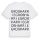 Großharrie ordlek t-shirt