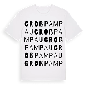 Groß Pampau ordlek t-shirt – ekologisk bomull t-shirt från Pinshirt