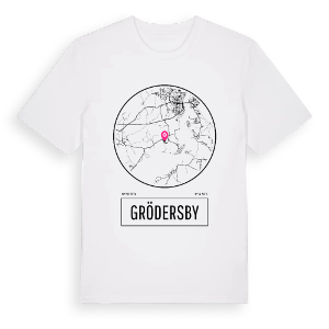 Grödersby t-shirt – ekologisk bomull t-shirt från Pinshirt