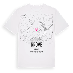 Grove karta t-shirt – ekologisk bomull t-shirt från Pinshirt