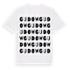 Gudow ordlek t-shirt