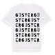 Güster ordlek t-shirt