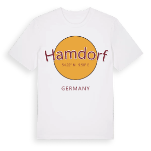 Hamdorf cirkel t-shirt – ekologisk bomull t-shirt från Pinshirt