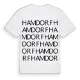 Hamdorf ordlek t-shirt