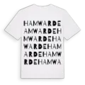 Hamwarde ordlek t-shirt