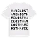 Havekost ordlek t-shirt