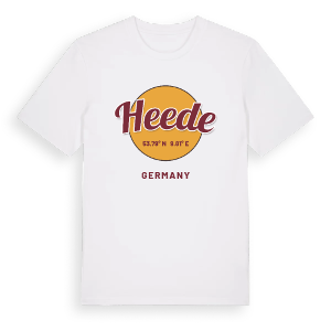 Heede cirkel t-shirt – ekologisk bomull t-shirt från Pinshirt