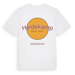 Heidekamp cirkel t-shirt – ekologisk bomull t-shirt från Pinshirt
