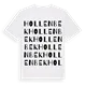 Hollenbek ordlek t-shirt