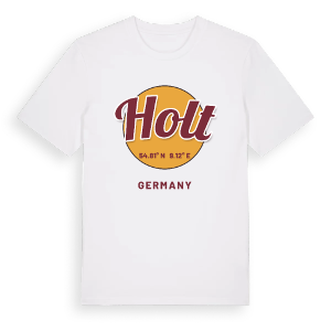 Holt cirkel t-shirt – ekologisk bomull t-shirt från Pinshirt