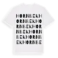 Hornbek ordlek t-shirt
