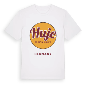 Huje cirkel t-shirt – ekologisk bomull t-shirt från Pinshirt