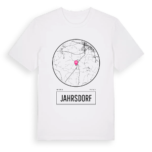 Jahrsdorf t-shirt – ekologisk bomull t-shirt från Pinshirt