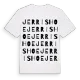 Jerrishoe ordlek t-shirt