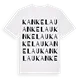 Kankelau ordlek t-shirt