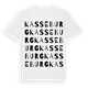 Kasseburg ordlek t-shirt