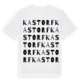 Kastorf ordlek t-shirt