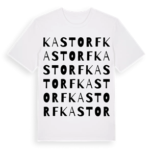 Kastorf ordlek t-shirt – ekologisk bomull t-shirt från Pinshirt