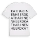 Katharinenheerd ordlek t-shirt