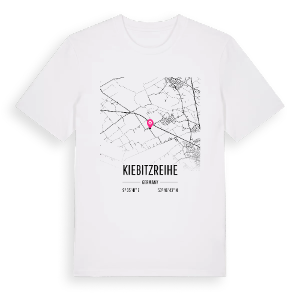 Kiebitzreihe karta t-shirt – ekologisk bomull t-shirt från Pinshirt