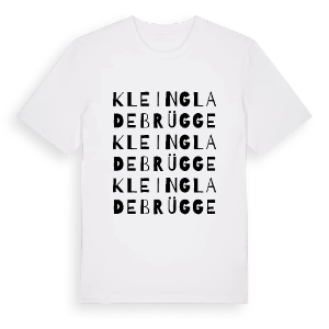Klein Gladebrügge ordlek t-shirt – ekologisk bomull t-shirt från Pinshirt