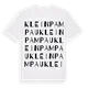 Klein Pampau ordlek t-shirt