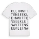 Klein Wittensee ordlek t-shirt