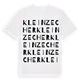 Klein Zecher ordlek t-shirt
