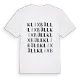 Klixbüll ordlek t-shirt
