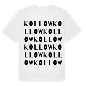Kollow ordlek t-shirt – ekologisk bomull t-shirt från Pinshirt