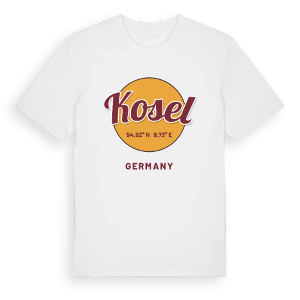 Kosel cirkel t-shirt – ekologisk bomull t-shirt från Pinshirt