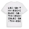 Kreis Dithmarschen ordlek t-shirt