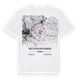 Kreis Herzogtum Lauenburg karta t-shirt