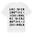 Kreis Herzogtum Lauenburg ordlek t-shirt