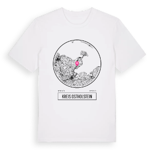 Kreis Ostholstein t-shirt – ekologisk bomull t-shirt från Pinshirt