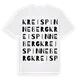 Kreis Pinneberg ordlek t-shirt