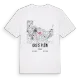 Kreis Plön karta t-shirt