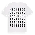 Kreis Segeberg ordlek t-shirt