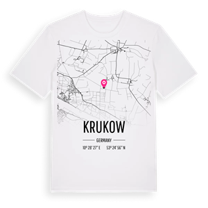 Krukow karta t-shirt – ekologisk bomull t-shirt från Pinshirt