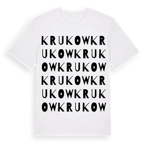 Krukow ordlek t-shirt – ekologisk bomull t-shirt från Pinshirt