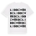 Kuddewörde ordlek t-shirt