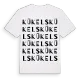 Kükels ordlek t-shirt