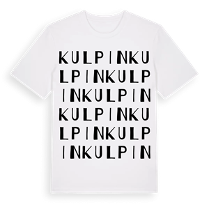 Kulpin ordlek t-shirt – ekologisk bomull t-shirt från Pinshirt