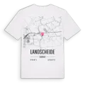 Landscheide karta t-shirt