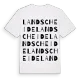 Landscheide ordlek t-shirt