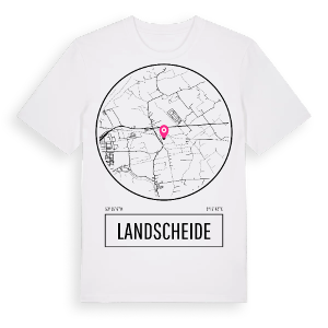 Landscheide t-shirt – ekologisk bomull t-shirt från Pinshirt