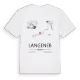 Langeneß karta t-shirt